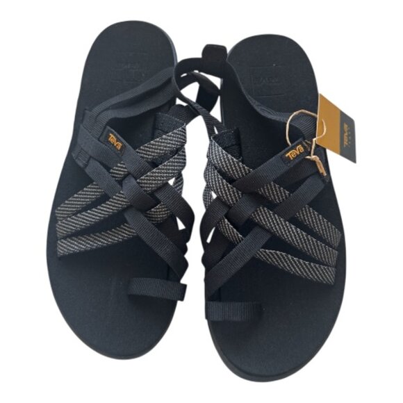 Teva Shoes - Teva Voya Strappy Sandals Women's Size 9 Hera Black 1099271 NWT